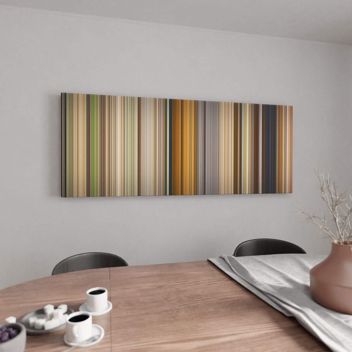 RRR canvas wall art in kitchen - movie decor