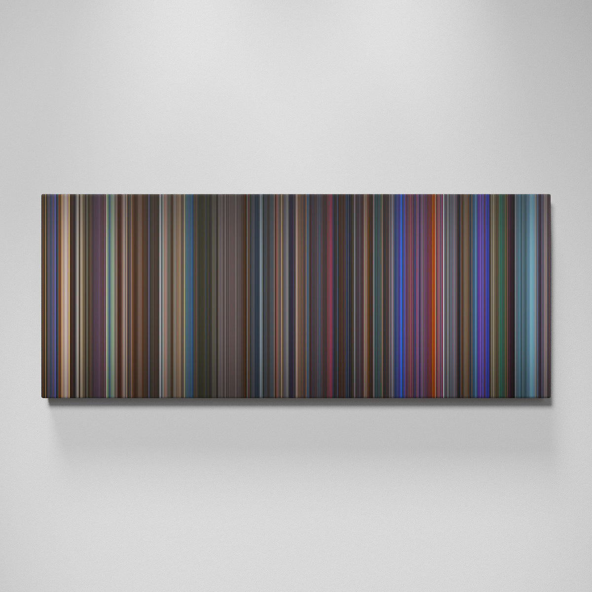 Elvis movie canvas wall art - color palette print