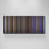 Elvis movie canvas wall art - color palette print