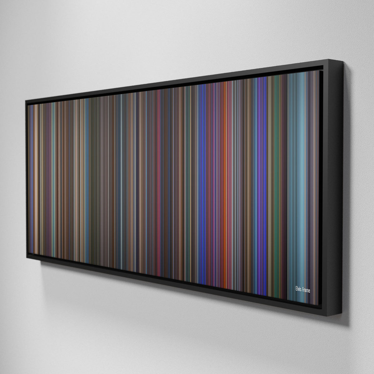Elvis movie canvas art - framed wall print