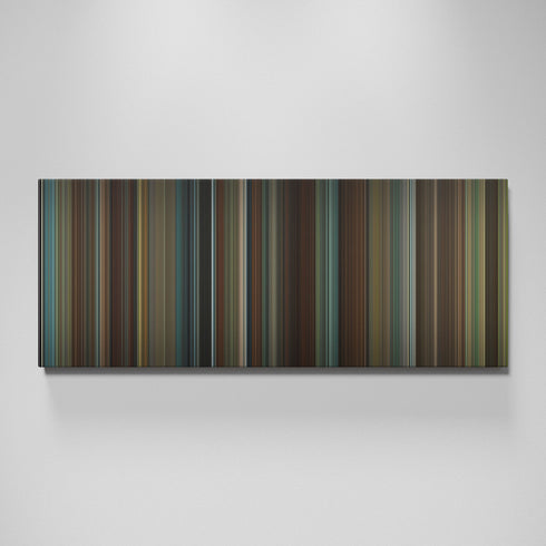 Shutter Island movie canvas wall art - color palette print