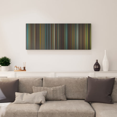 Shutter Island canvas print in living room - film wall decor