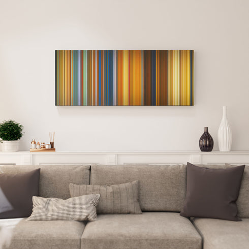 Living room interior with bahubali.2 Frome on the wall