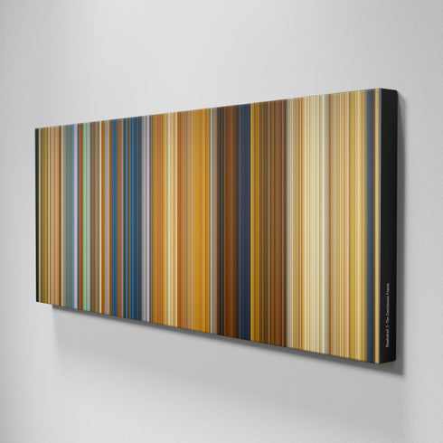 Side view of Buff's of bahubali.2 Frome on the wall