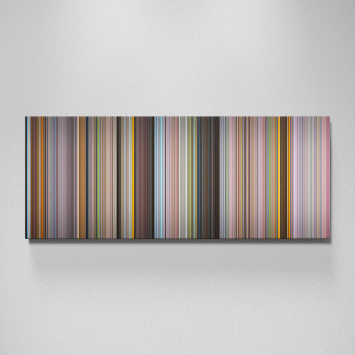 Chennai Express movie canvas wall art - color palette print