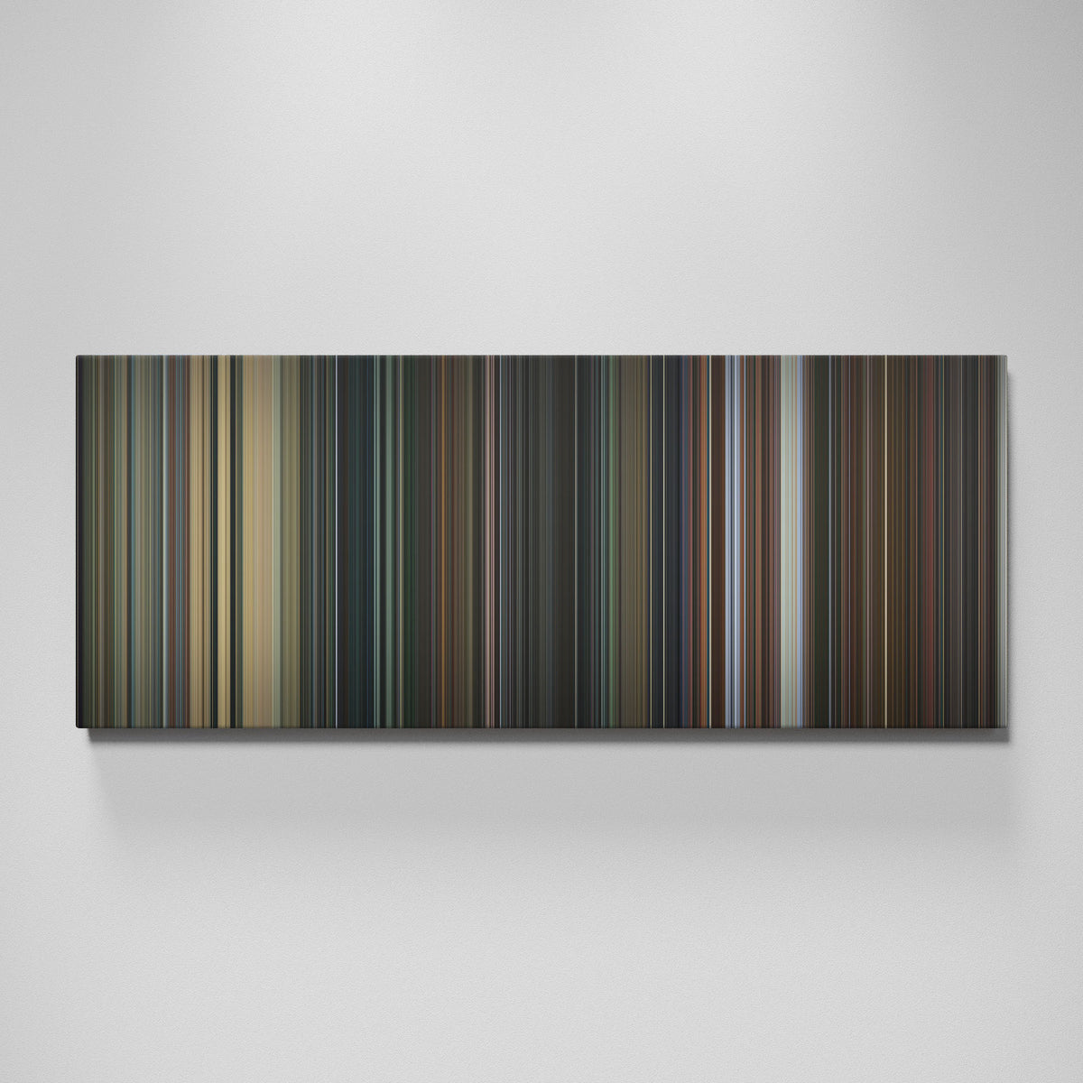 Everything Everywhere All at Once movie canvas wall art - color palette print