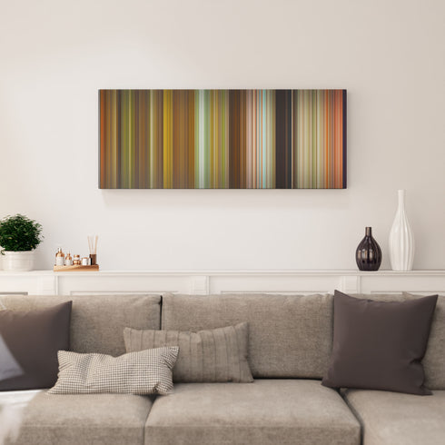 Living room interior with grown.ups Frome on the wall