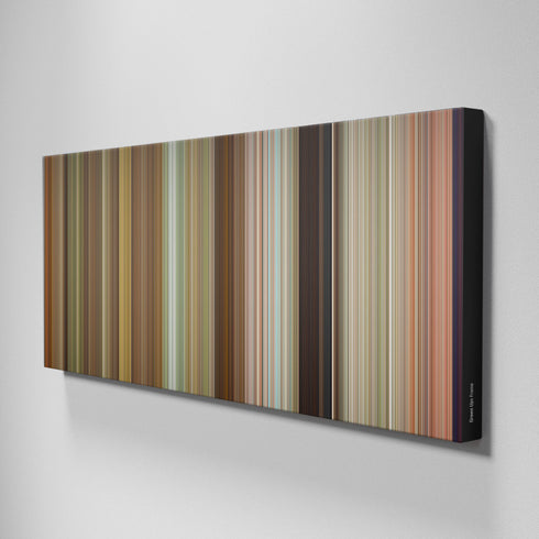 Side view of Buff's of grown.ups Frome on the wall