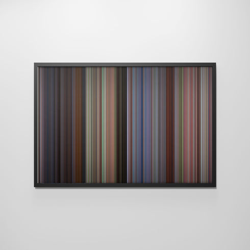 Front view of jab.we.met Frome framed poster on the wall