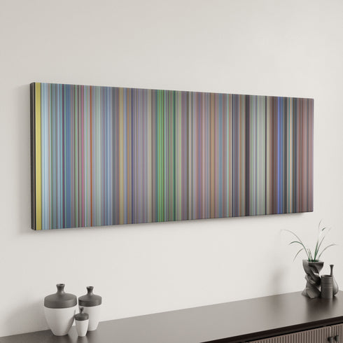 Kuch Kuch Hota Hai canvas art in modern interior - movie color palette