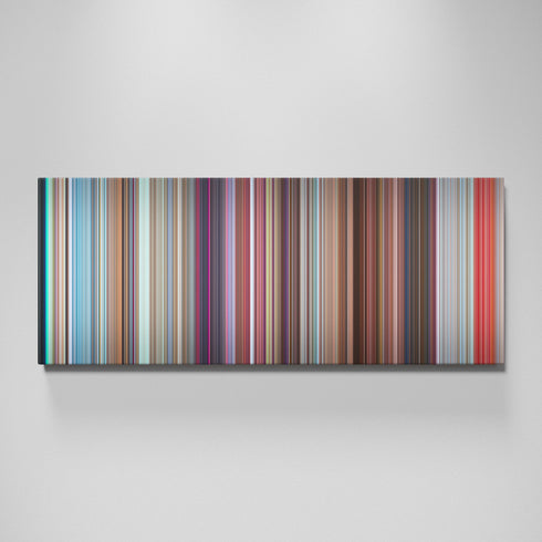 Minions movie canvas wall art - color palette print