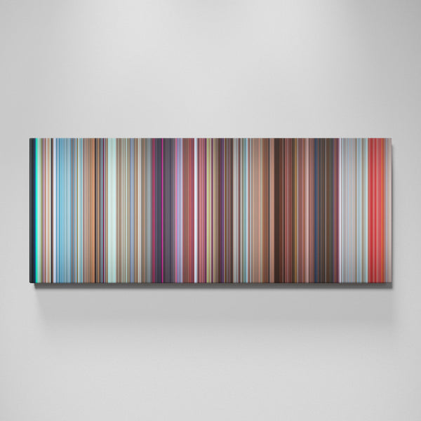 Minions movie canvas wall art - color palette print