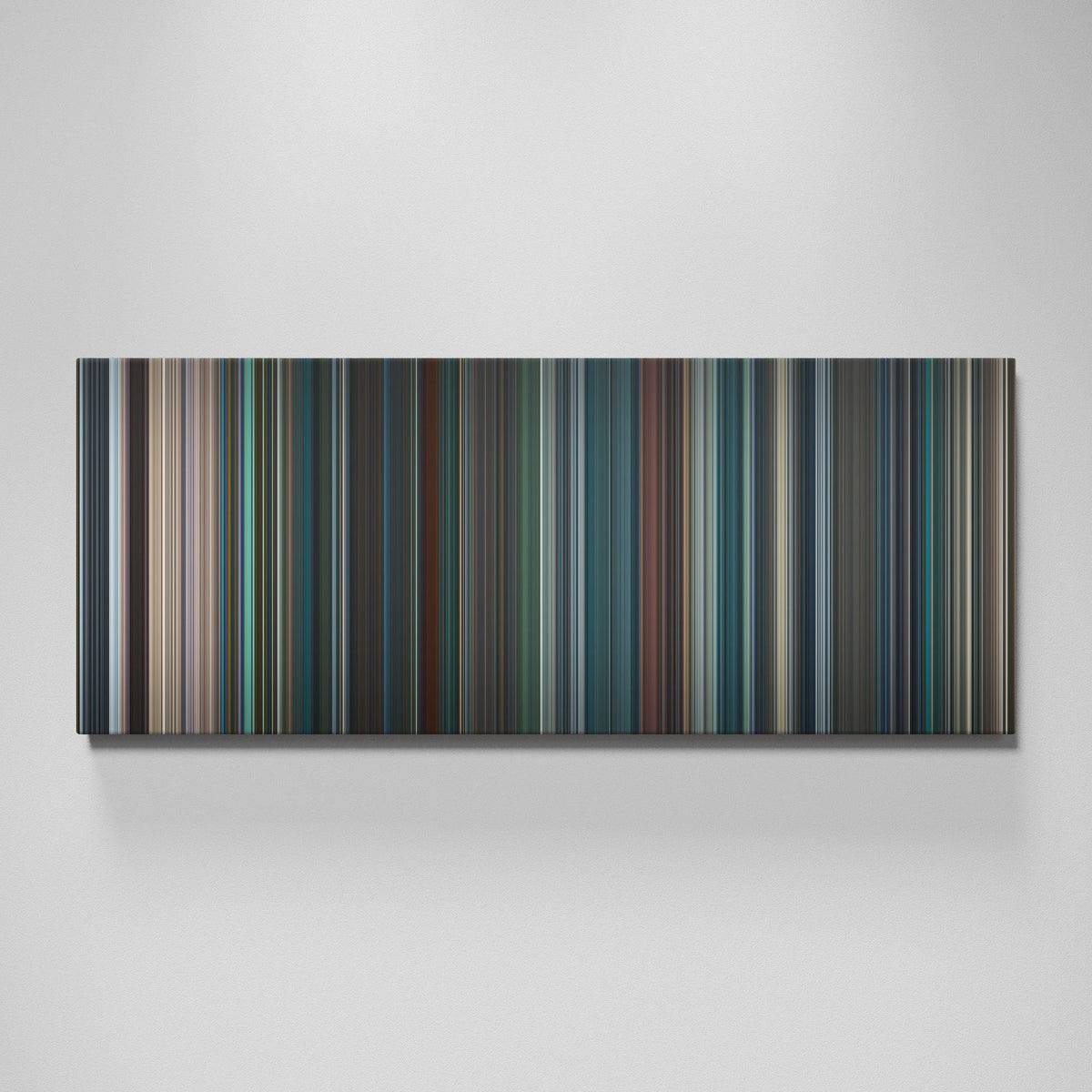 No Time To Die movie canvas wall art - color palette print