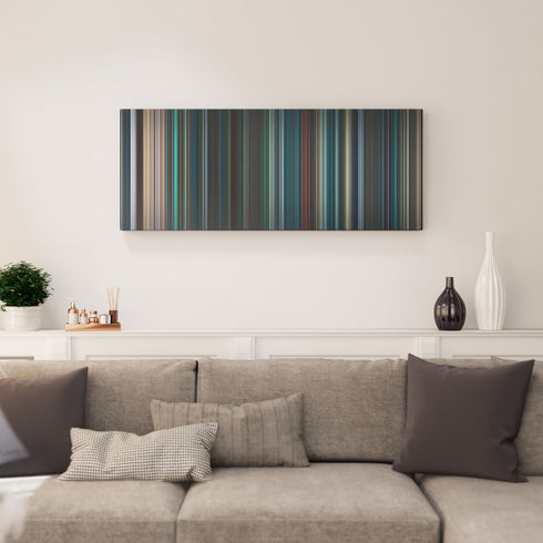 No Time To Die canvas print in living room - film wall decor