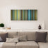 Pathaan canvas print in living room - film wall decor