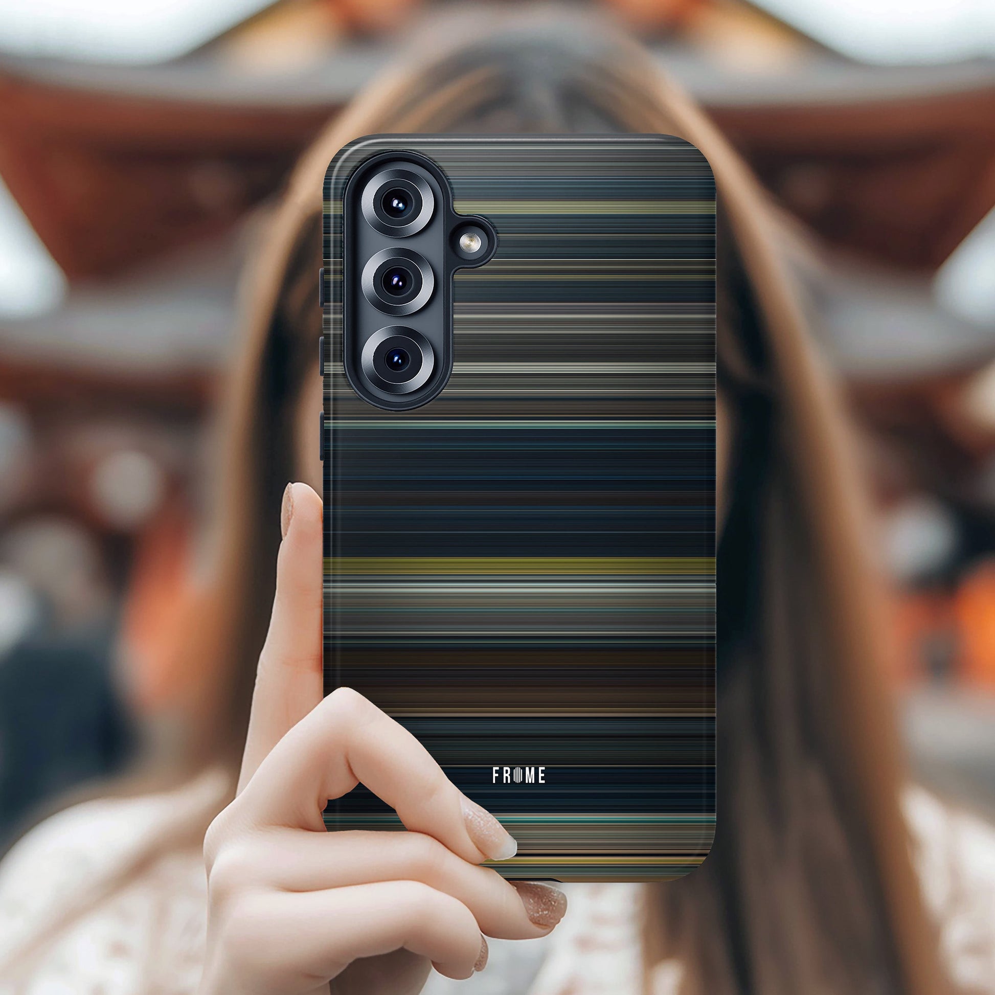 Glossy phone case for warm bodies