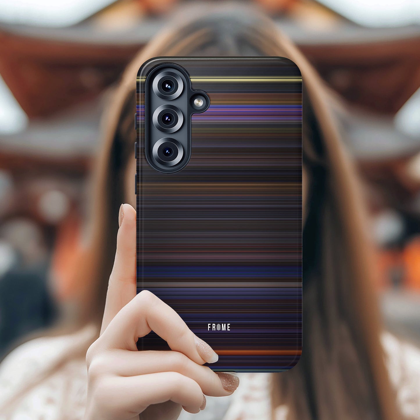 Glossy phone case for the nightmare before christmas