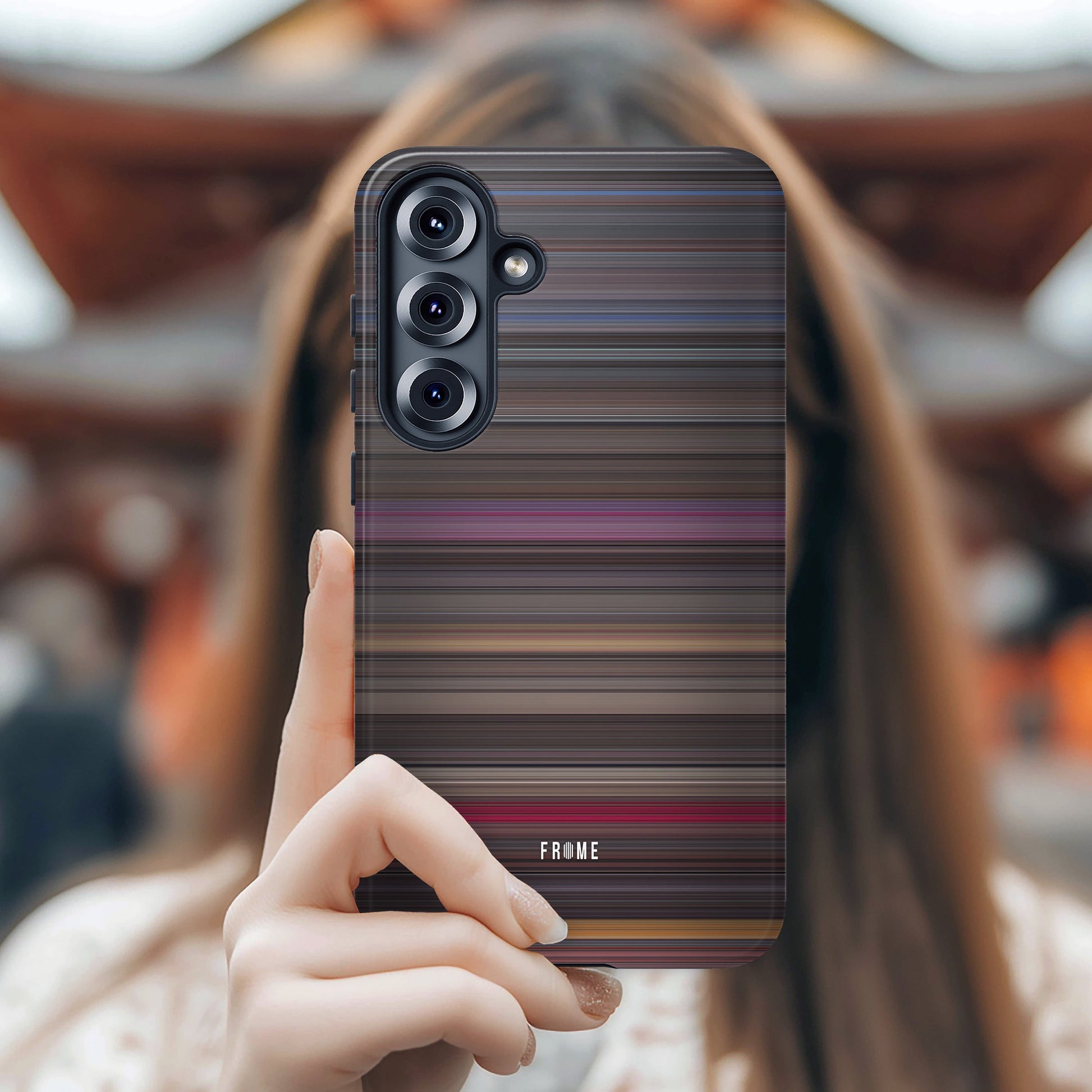 Glossy phone case for white christmas