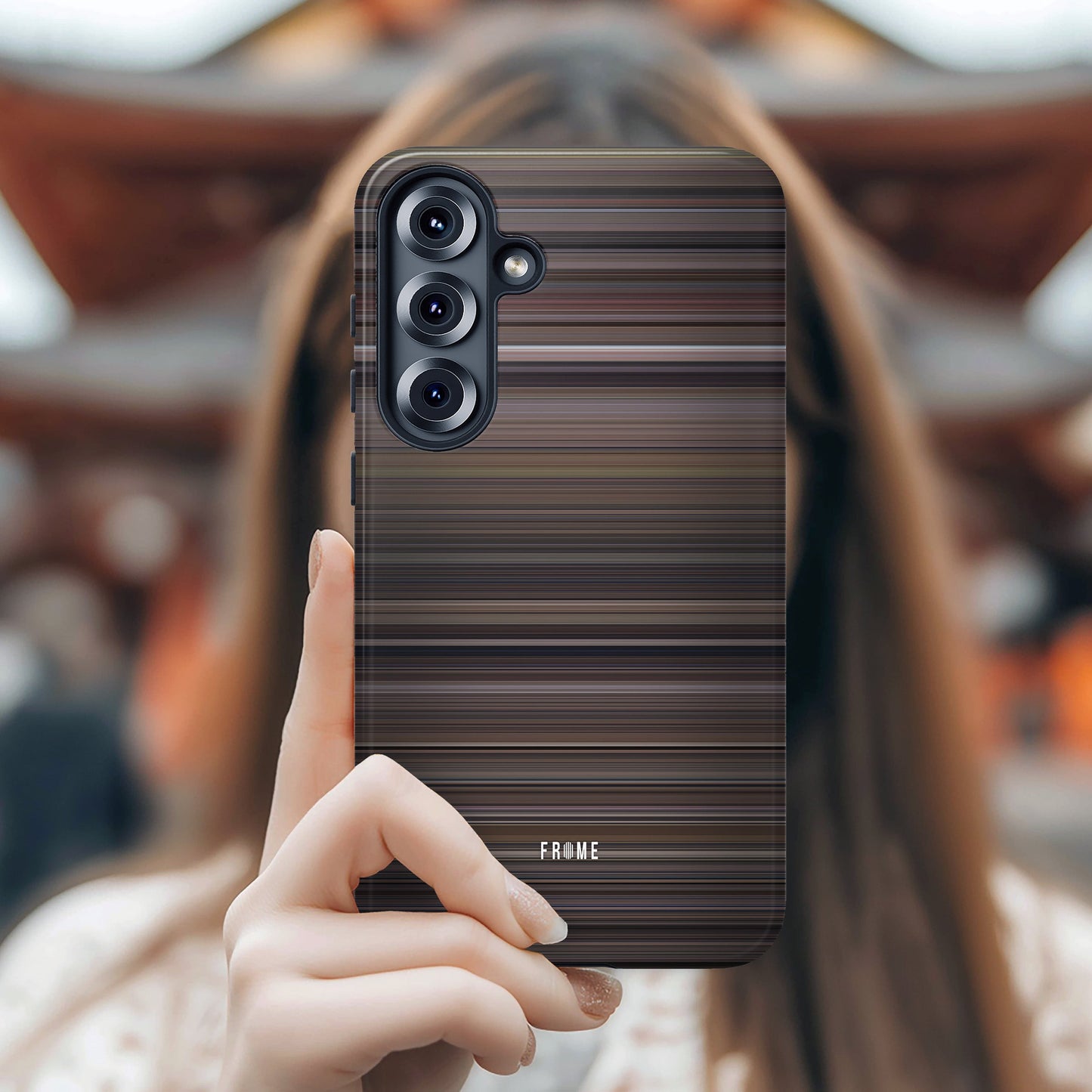 Glossy phone case for airplane