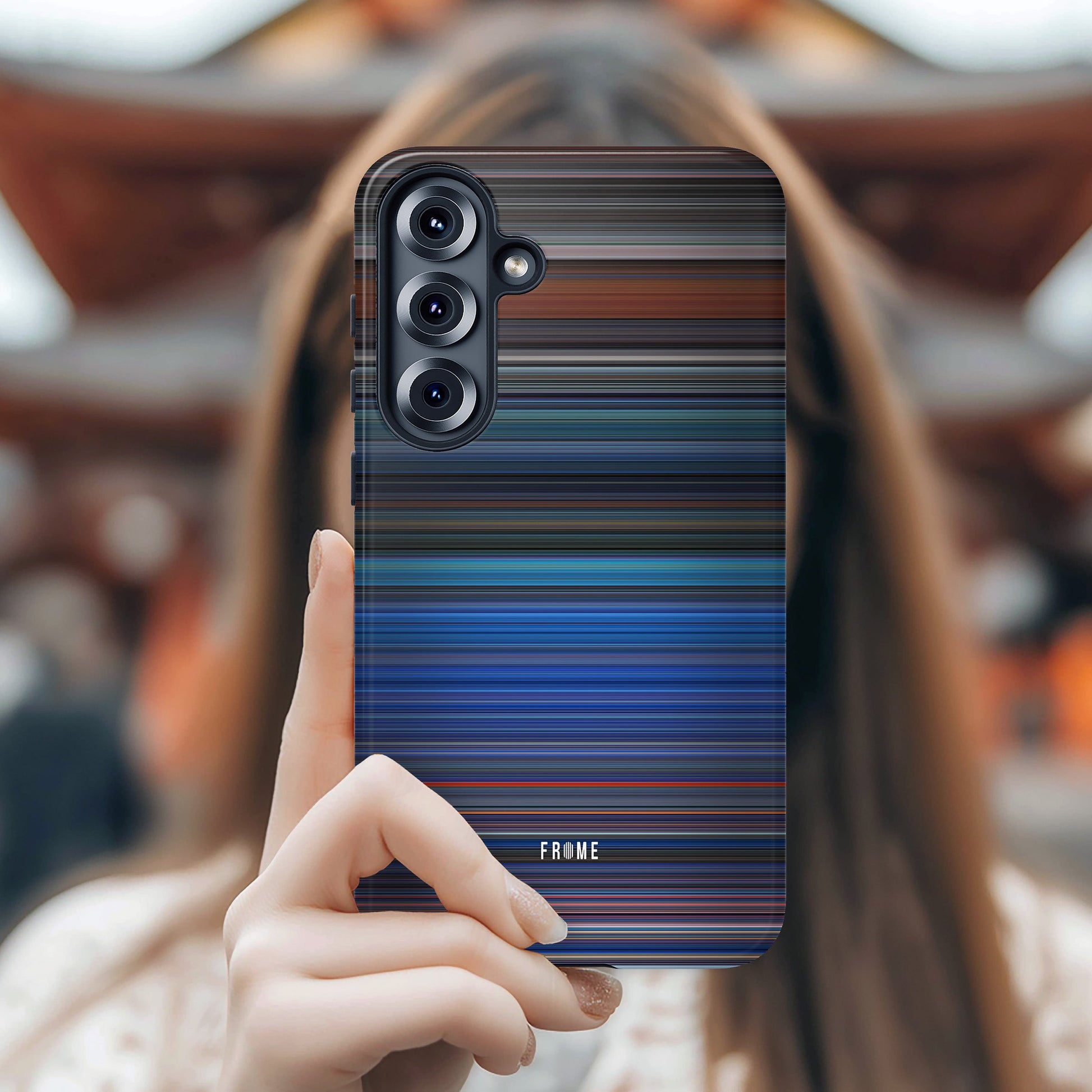 Glossy phone case for tron