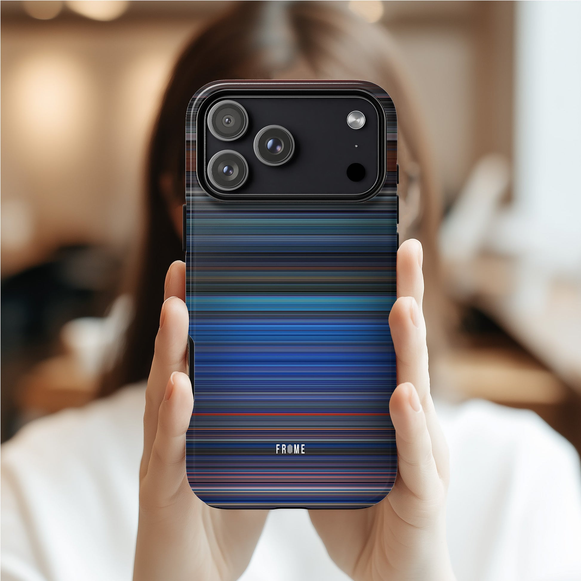 Glossy phone case for tron