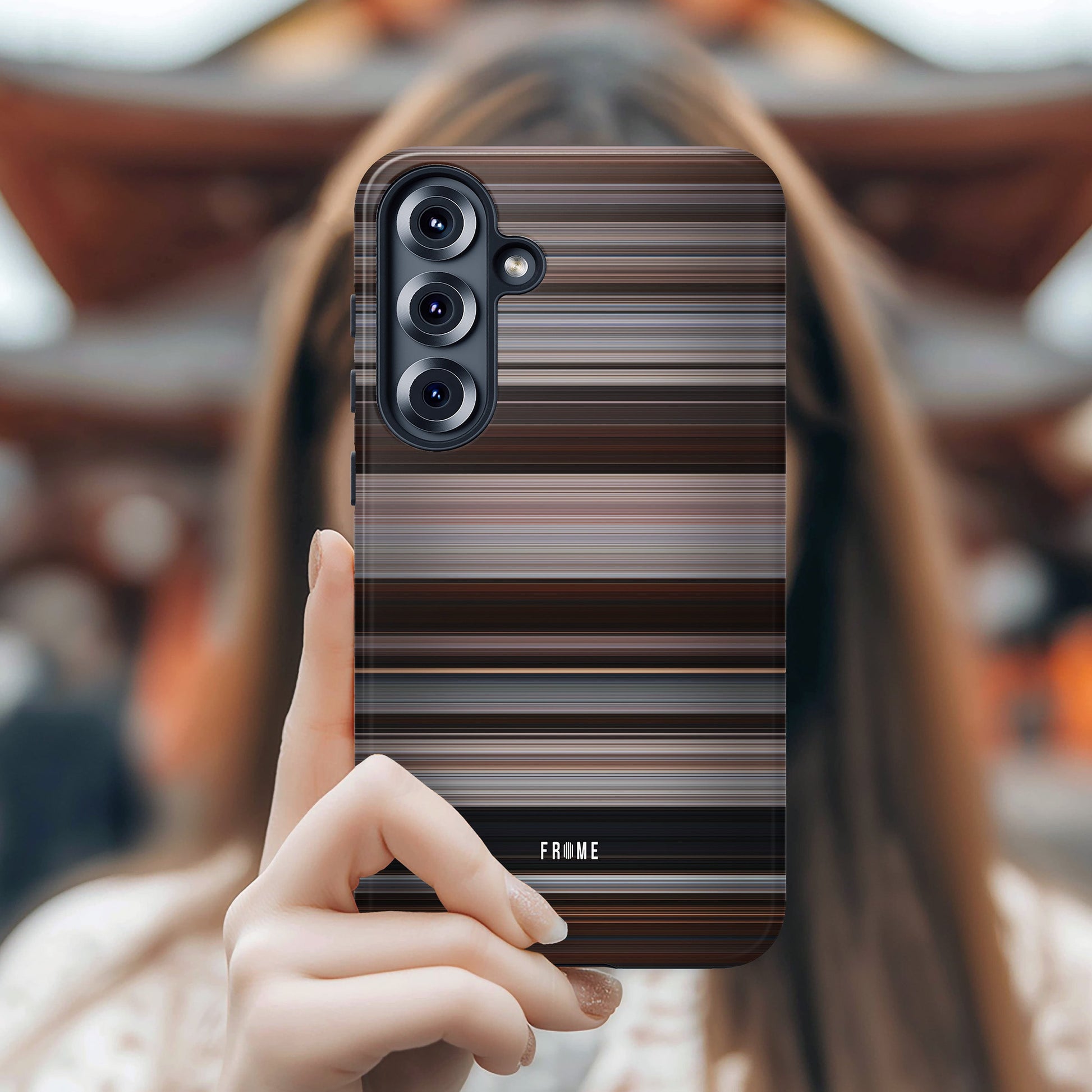 Glossy phone case for troy