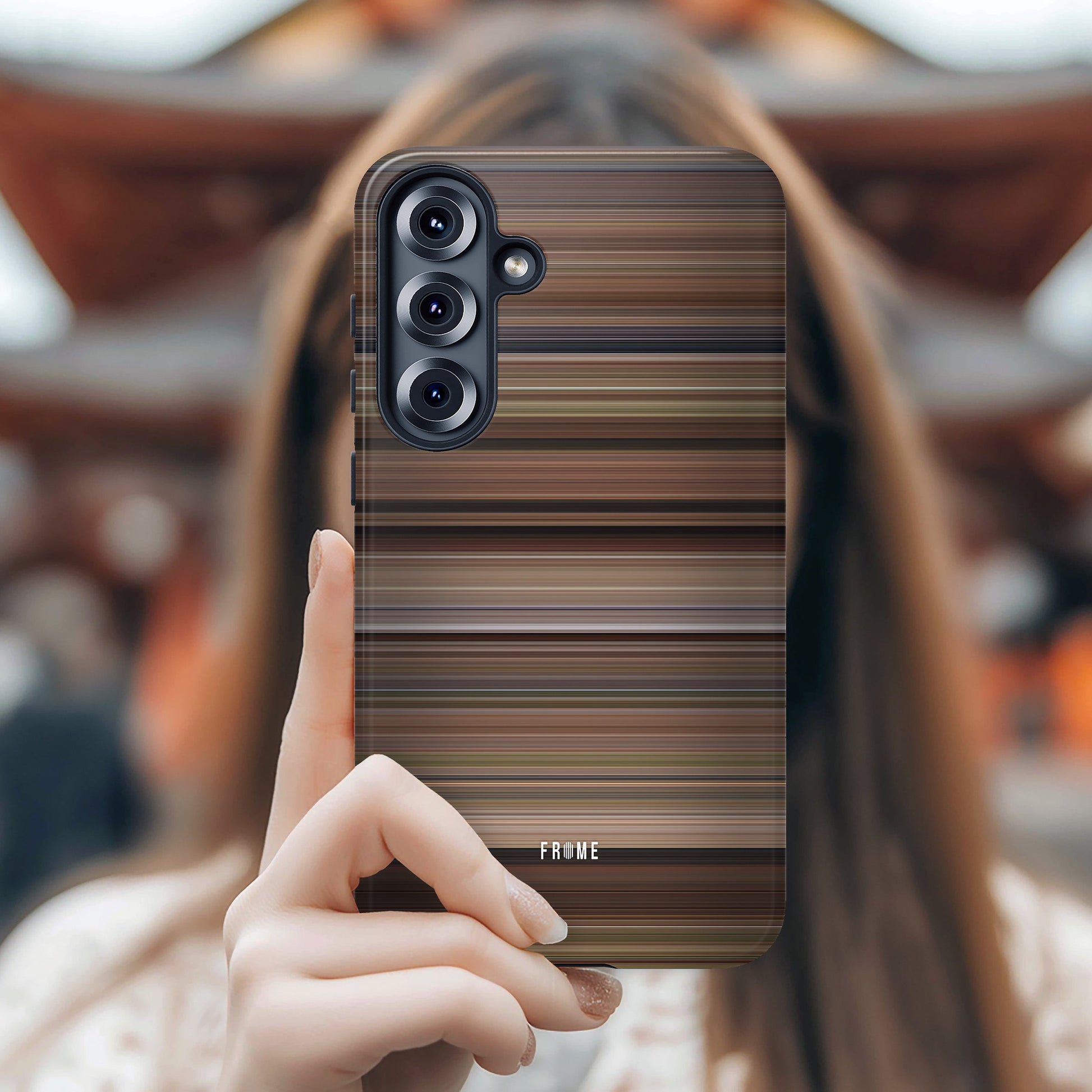 Glossy phone case for under the tuscan sun