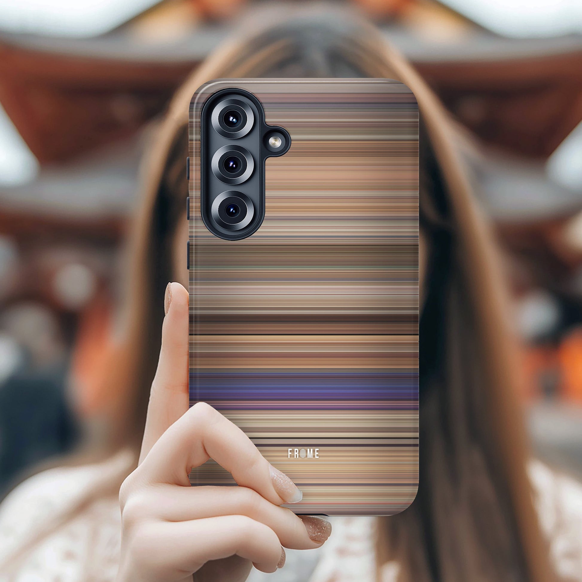 Glossy phone case for white chicks