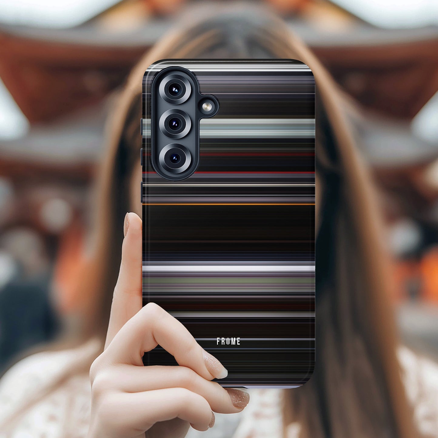 Glossy phone case for under the skin