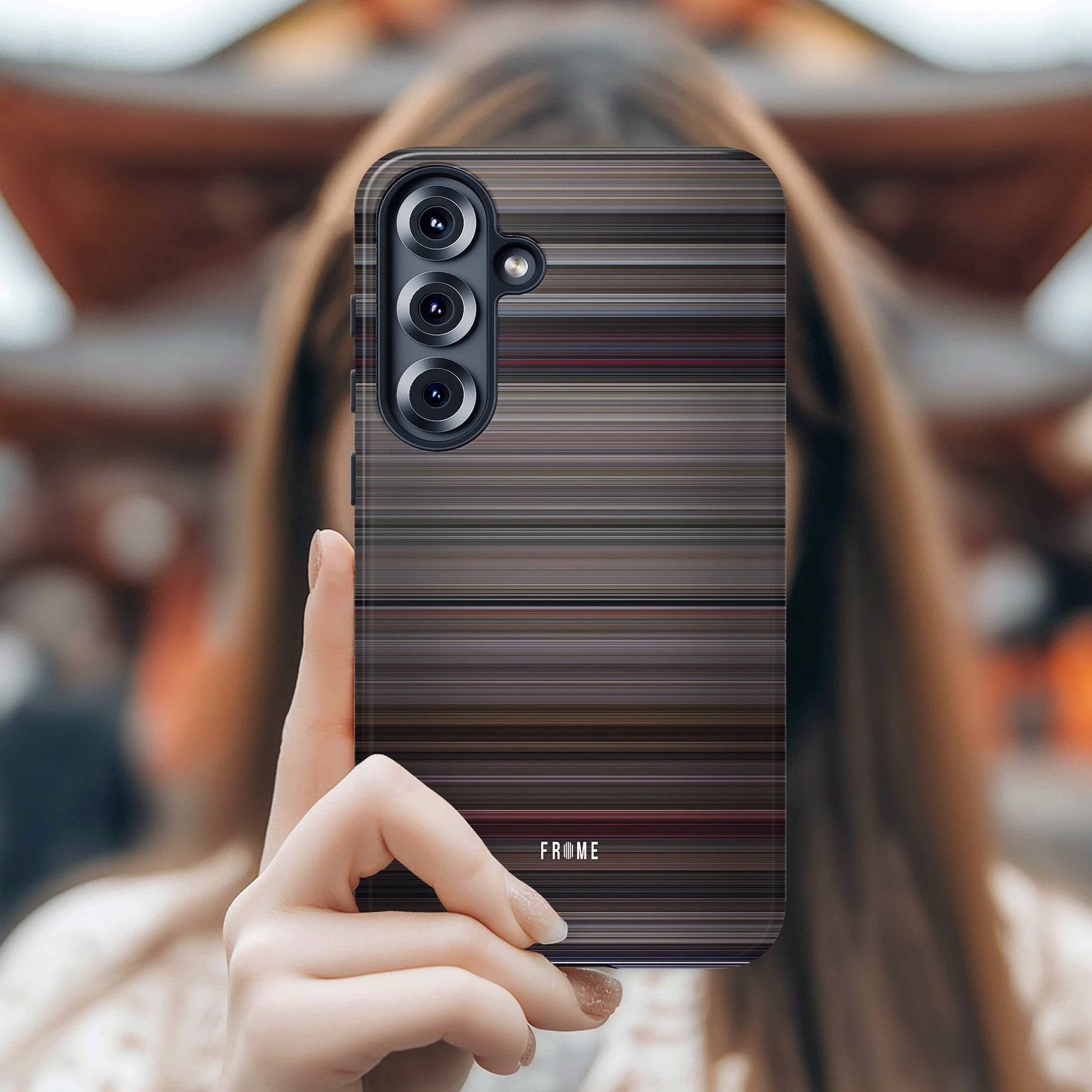 Glossy phone case for they live