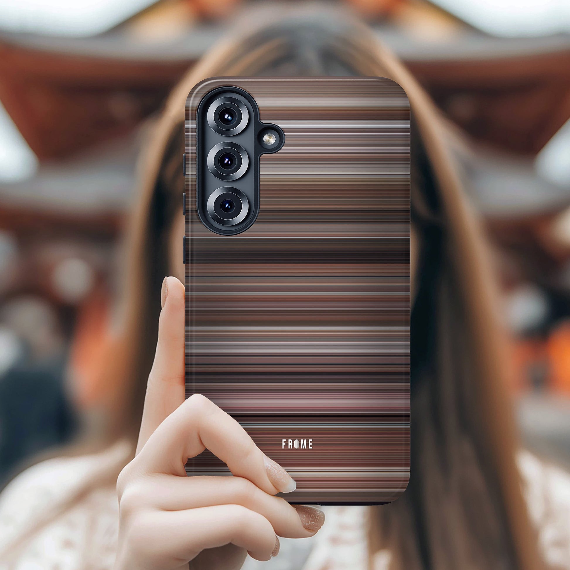 Glossy phone case for a christmas story