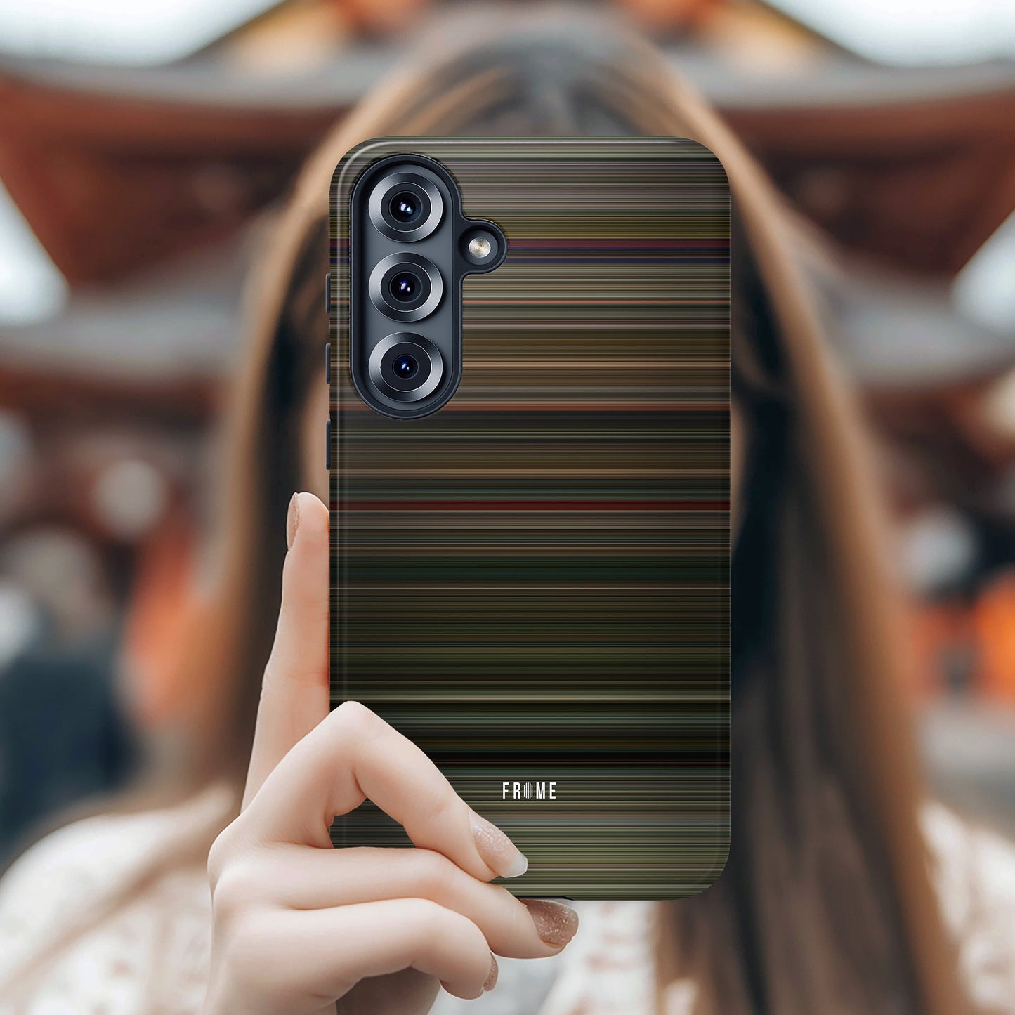 Glossy phone case for time lapse