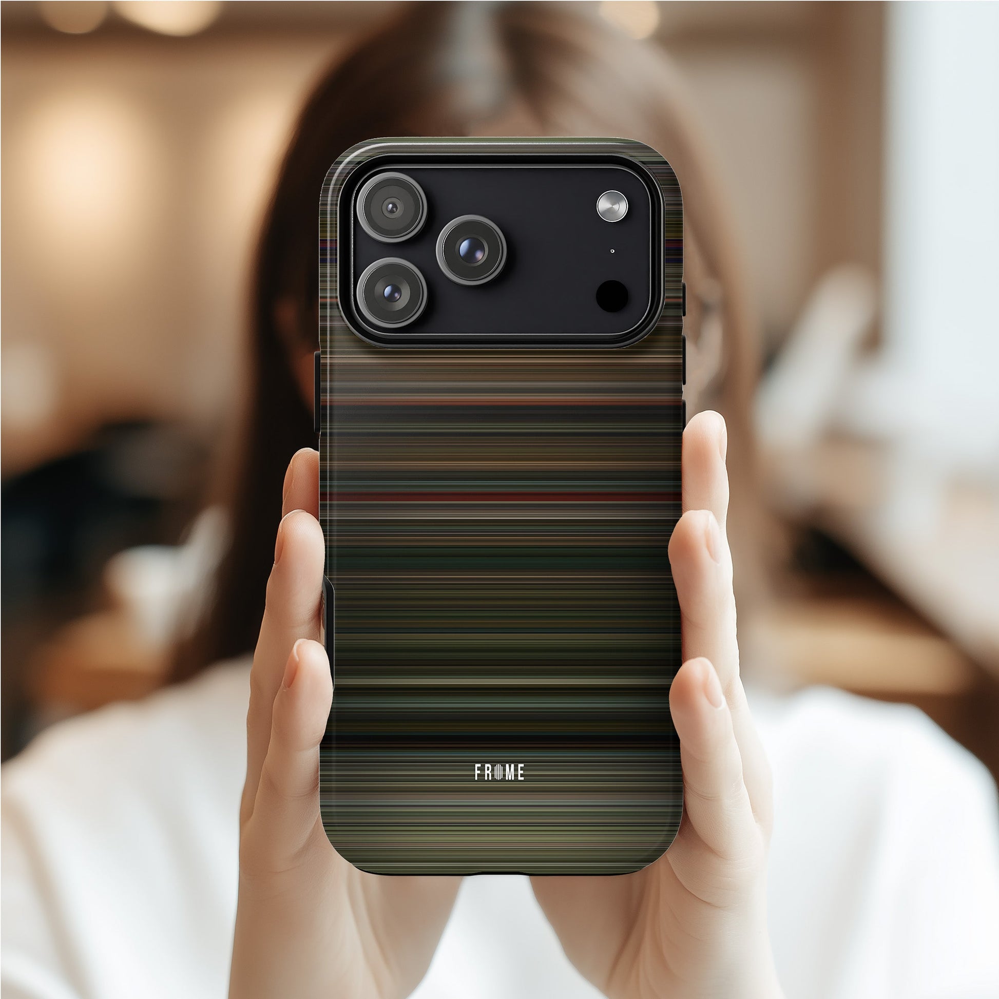 Glossy phone case for time lapse