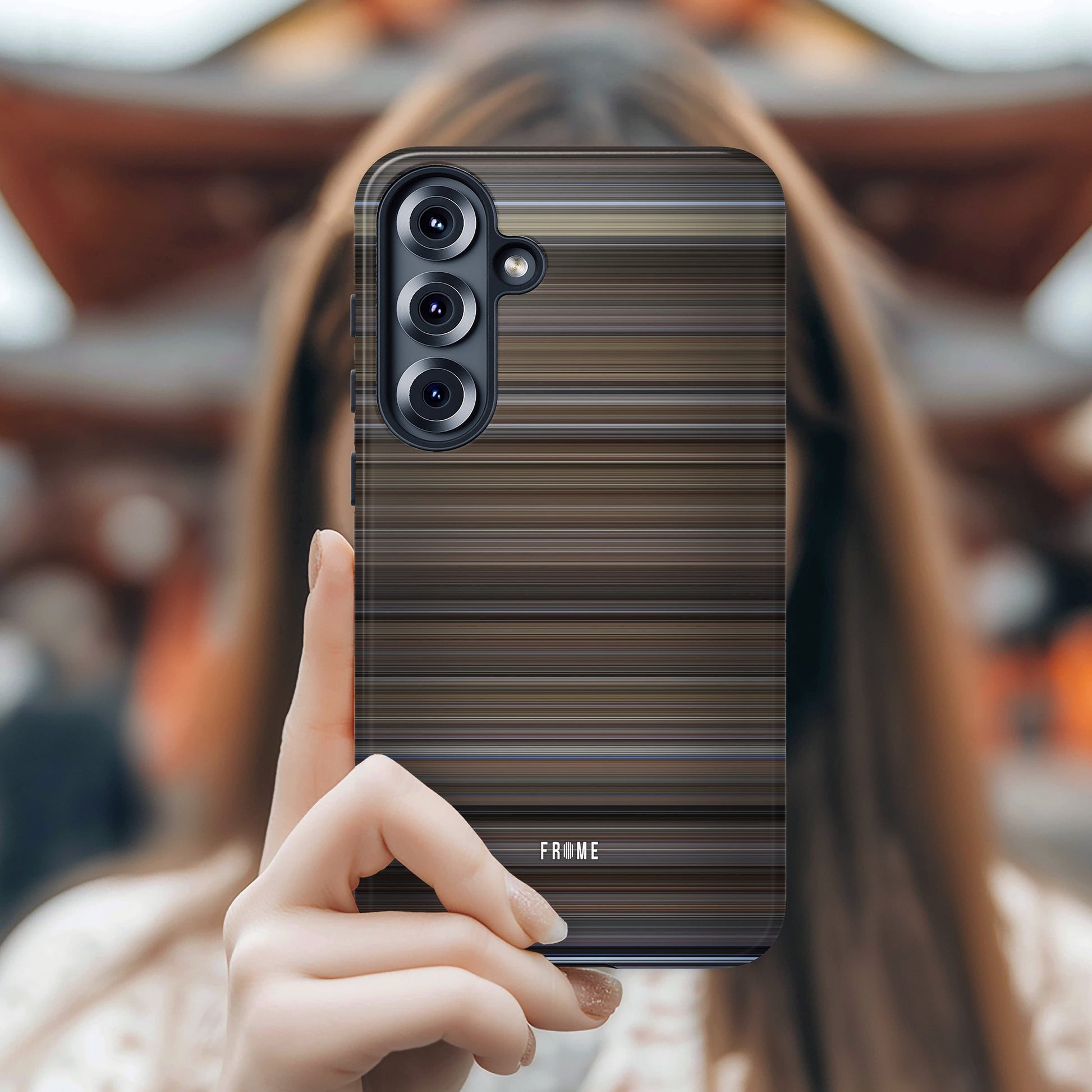 Glossy phone case for white nights