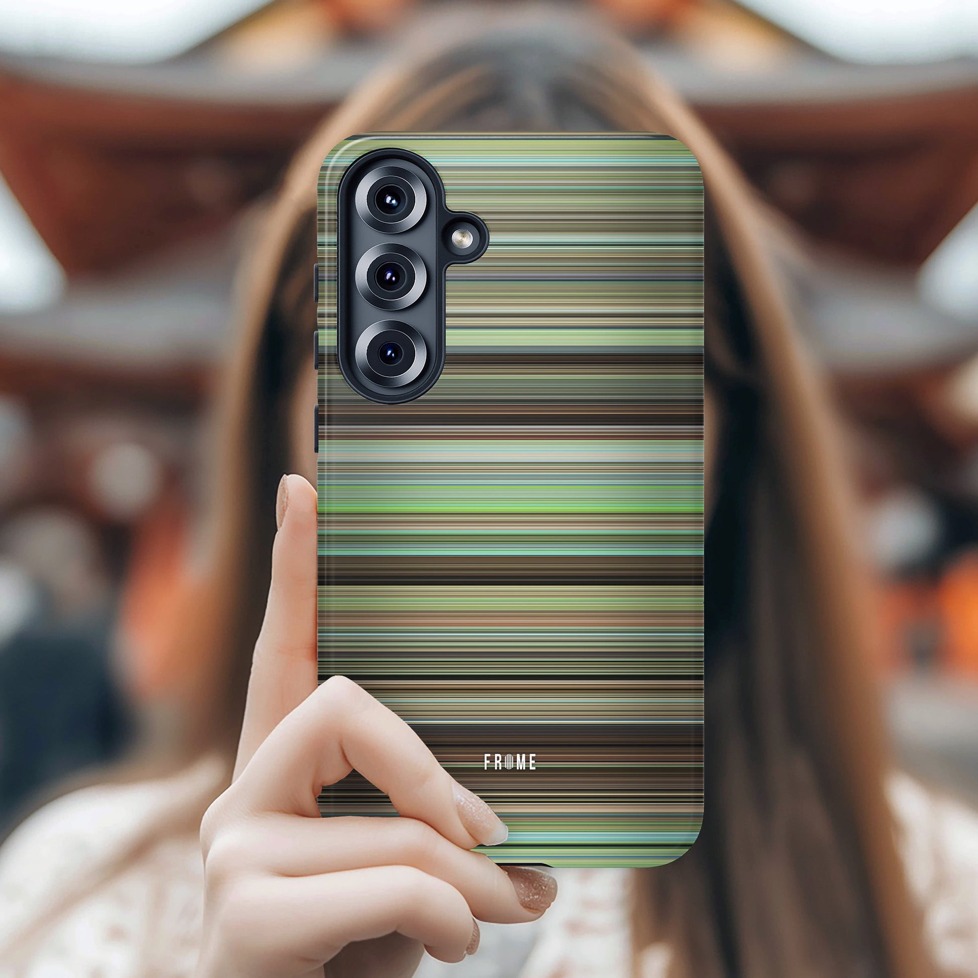 Glossy phone case for the wind rises