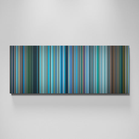Avatar: The Way of Water movie canvas wall art - color palette print