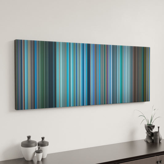 Minimal interior design with avatar.the.way.of.water Frome on the wall