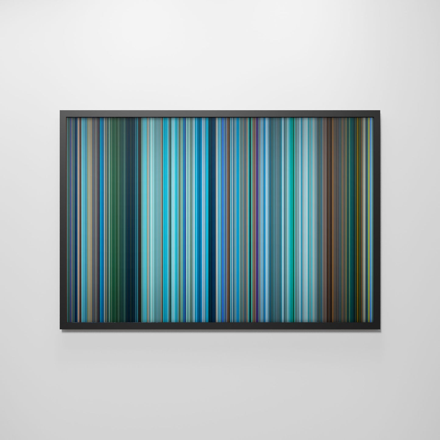 Front view of avatar.the.way.of.water Frome framed poster on the wall