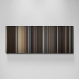 Babylon movie canvas wall art - color palette print