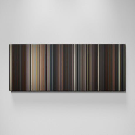 Babylon movie canvas wall art - color palette print