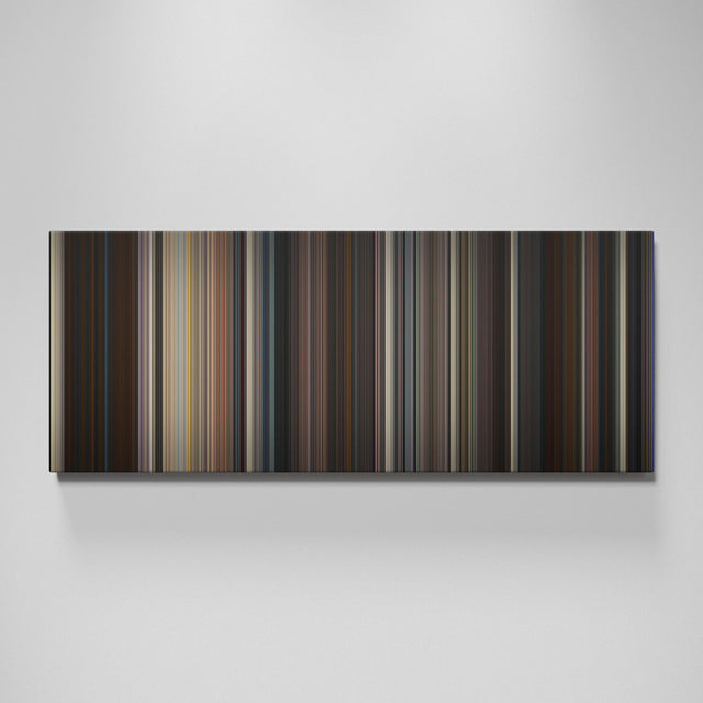 Babylon movie canvas wall art - color palette print