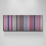 Barbie movie canvas wall art - color palette print