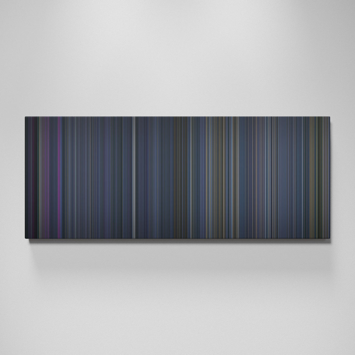 Bullet Train movie canvas wall art - color palette print
