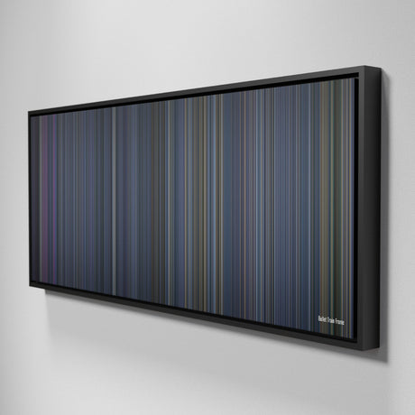 Bullet Train movie canvas art - framed wall print