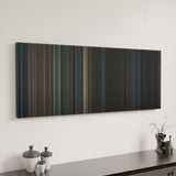 Jurassic World: Fallen Kingdom canvas art in modern interior - movie color palette
