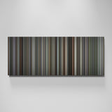 Oppenheimer movie canvas wall art - color palette print