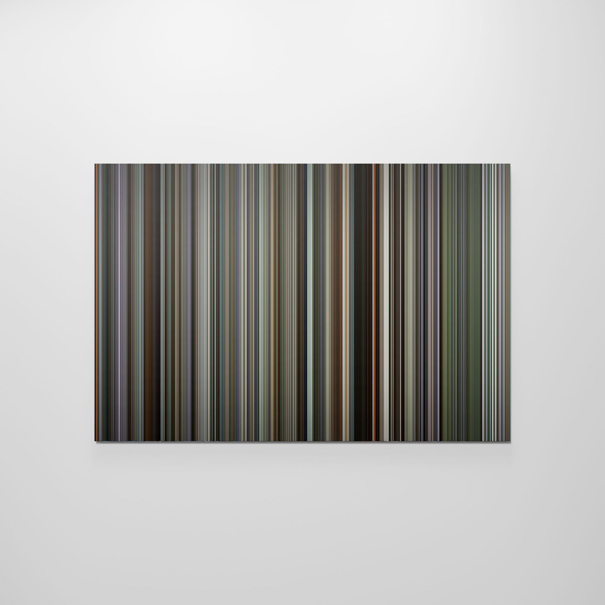 Front view of oppenheimer Frome poster on the wall