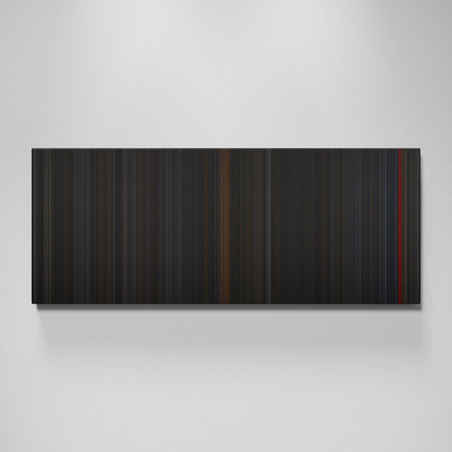 The Batman movie canvas wall art - color palette print