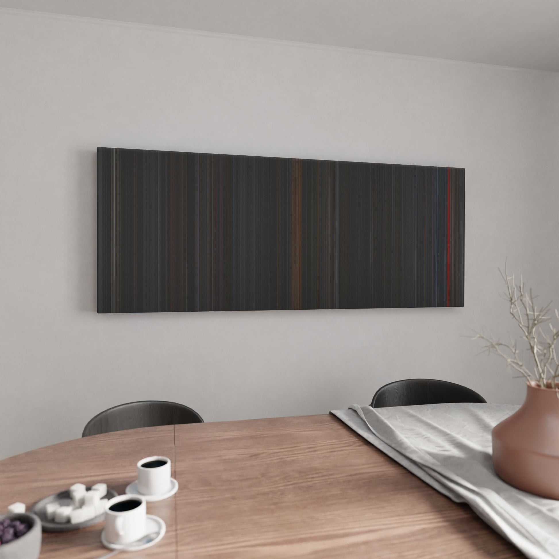 Kitchen with the batman Frome on the wall