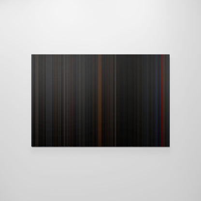 Front view of the batman Frome poster on the wall